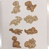  Foremki wyciskane DINOZAURY 8 sztuk wykrawaczki CK-10